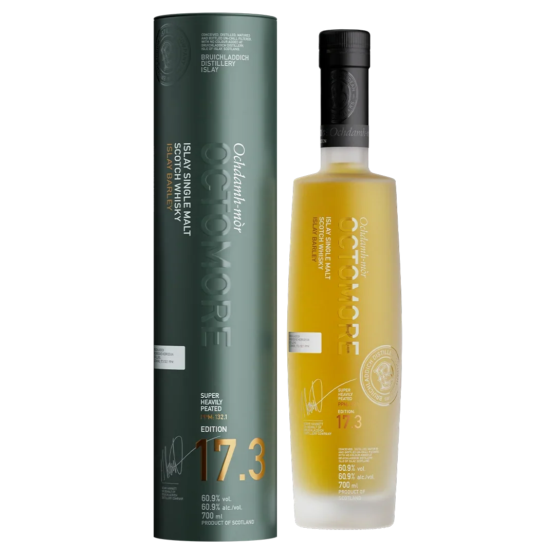 Bruichladdich Octomore 17.3 Edition Super Heavily Peated Islay Single Malt Scotch Whisky