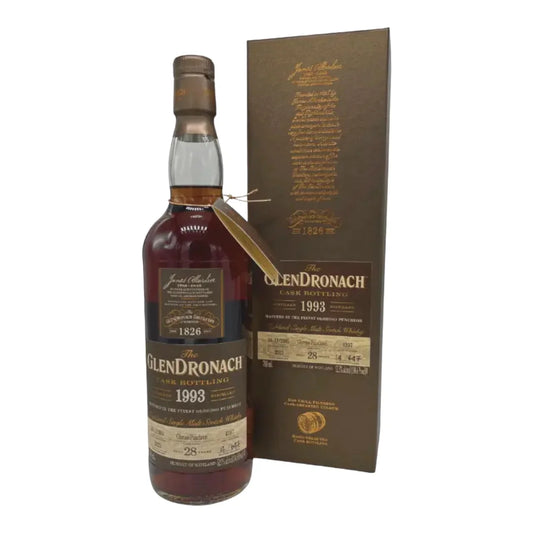 1993 GlenDronach 28 Year Old Cask 4197 Oloroso Sherry Puncheon Cask Strength Single Malt Scotch Whisky 700ml