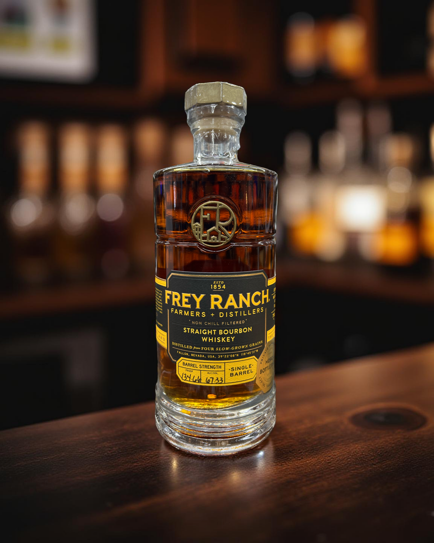 Frey Ranch Single Barrel Proof Barrel Select Straight Bourbon Whiskey 750ml