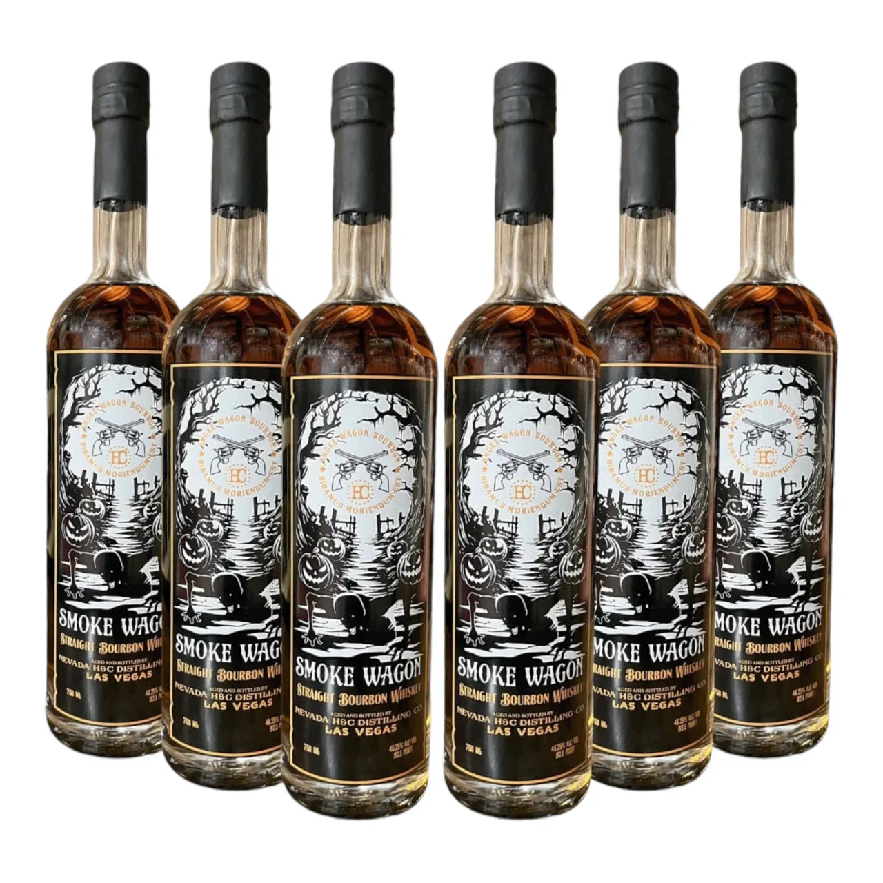 2024 Smoke Wagon Halloween Edition Small Batch Straight Bourbon Whiskey 6-Pack (Pre-Sale)