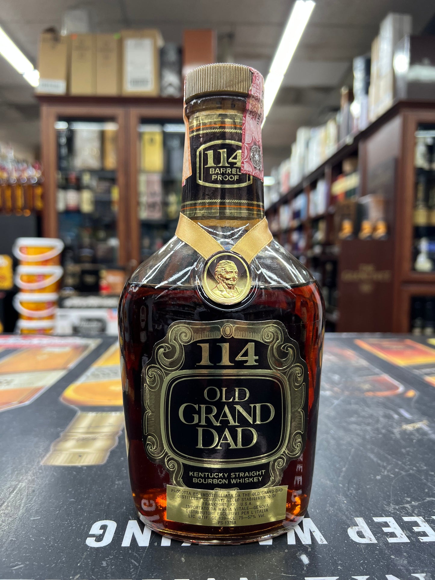 Old Grand-Dad 114 Barrel Proof Lot No.7 Kentucky Straight Bourbon Whiskey