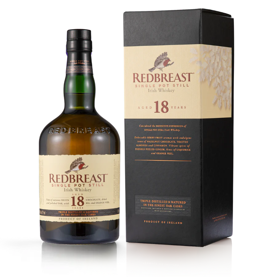 Redbreast 18 Year Old Single Pot Still Irish Whiskey