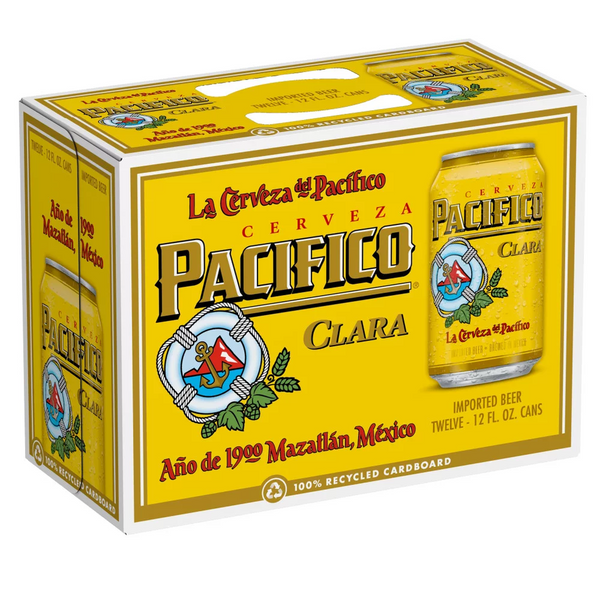 PACIFICO CLARA 12OZ 12 PACK CANS