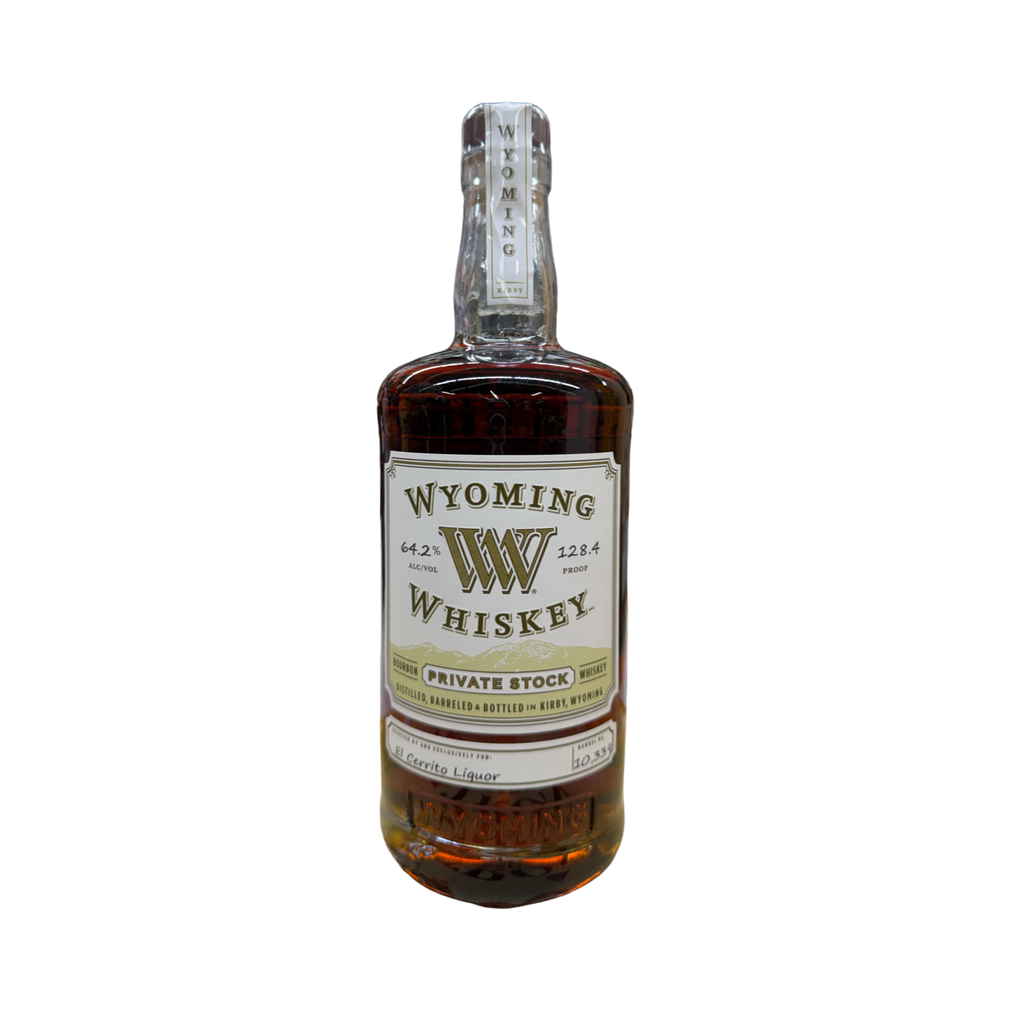Wyoming Private Stock Single Barrel 18-0246 El Cerrito Liquor Store Pick Bourbon Whiskey