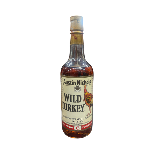 1988 Wild Turkey 8 Year Old Kentucky Straight Bourbon Whiskey 750ml