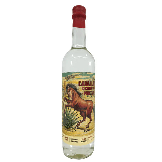Caballito Cerrero Chato Puntas Blanco Agave Spirits 750ml