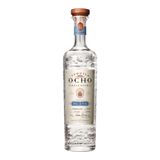 Tequila Ocho Single Estate Plata Blanco 750ml