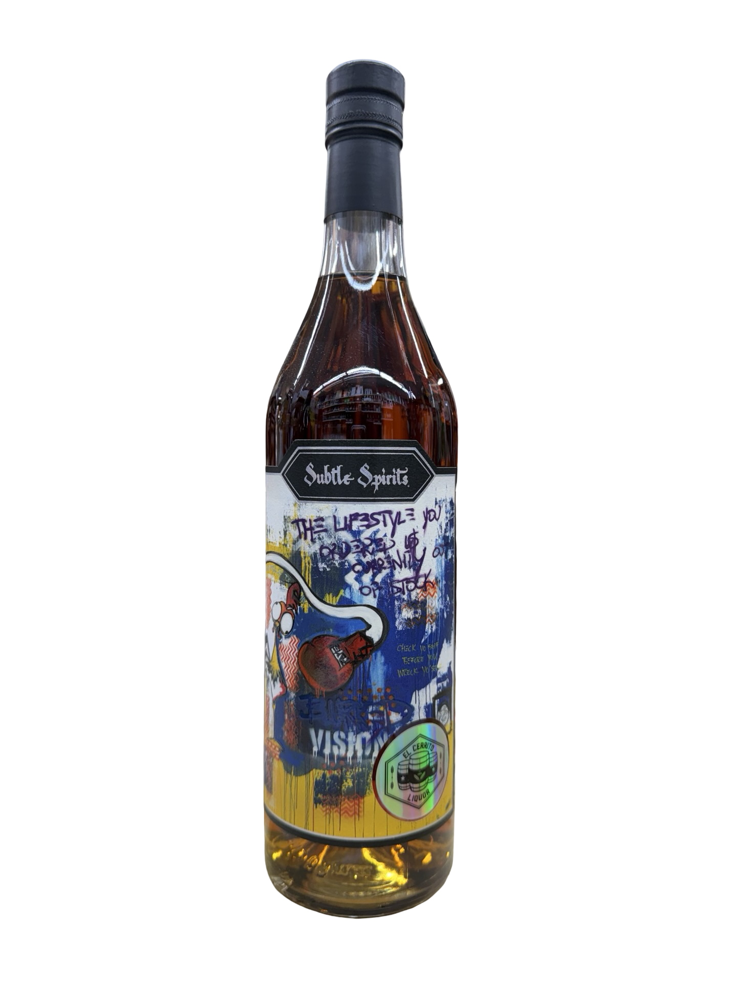 Subtle Spirit Straight Bourbon Whiskey – El Cerrito Liquor Exclusive Single Barrel (Vol. 5) BC-107 (125.6 Proof)