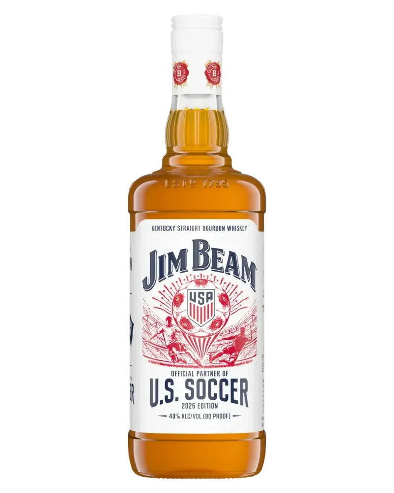 2026 Jim Beam Limited Edition US Soccer Kentucky Straight Bourbon Whiskey