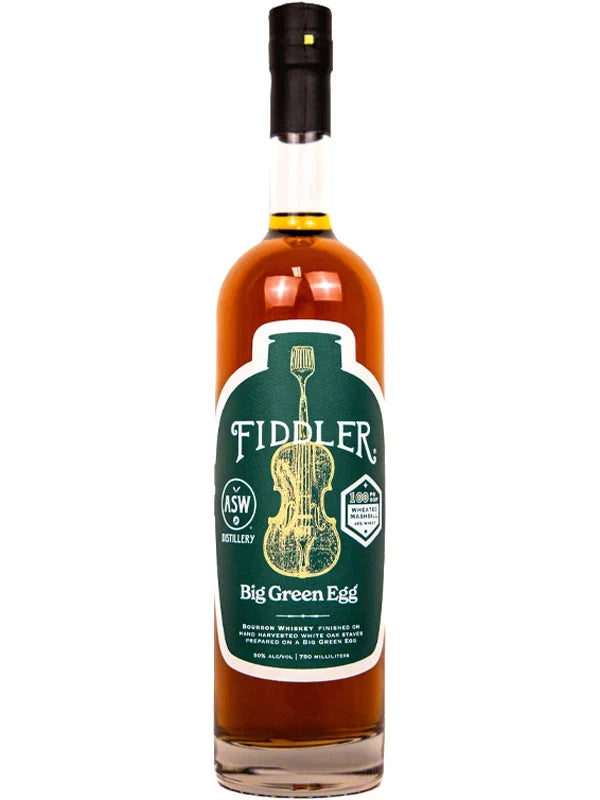 ASW Fiddler Big Green Egg Bourbon Whiskey 750ml