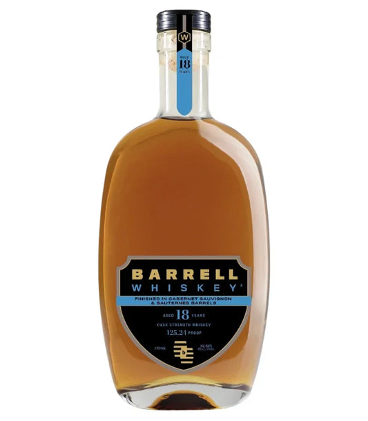 Barrell Whiskey 18 Yr CABERNET SAUVIGNON & SAUTERNES BARRELS 125.24 PROOF