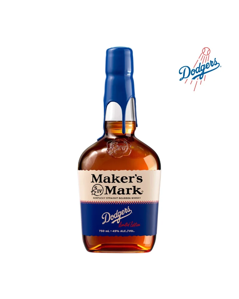 2026 Maker's Mark LA Dodgers Limited Edition Kentucky Straight Bourbon Whisky 750ml