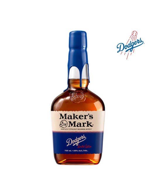 2026 Maker's Mark LA Dodgers Limited Edition Kentucky Straight Bourbon Whisky 750ml