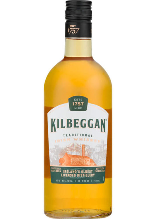 Kilbeggan Traditional Irish Whiskey 750ml