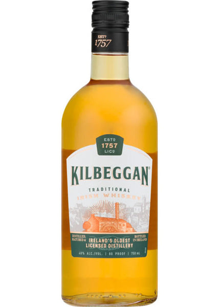 Kilbeggan Traditional Irish Whiskey 750ml