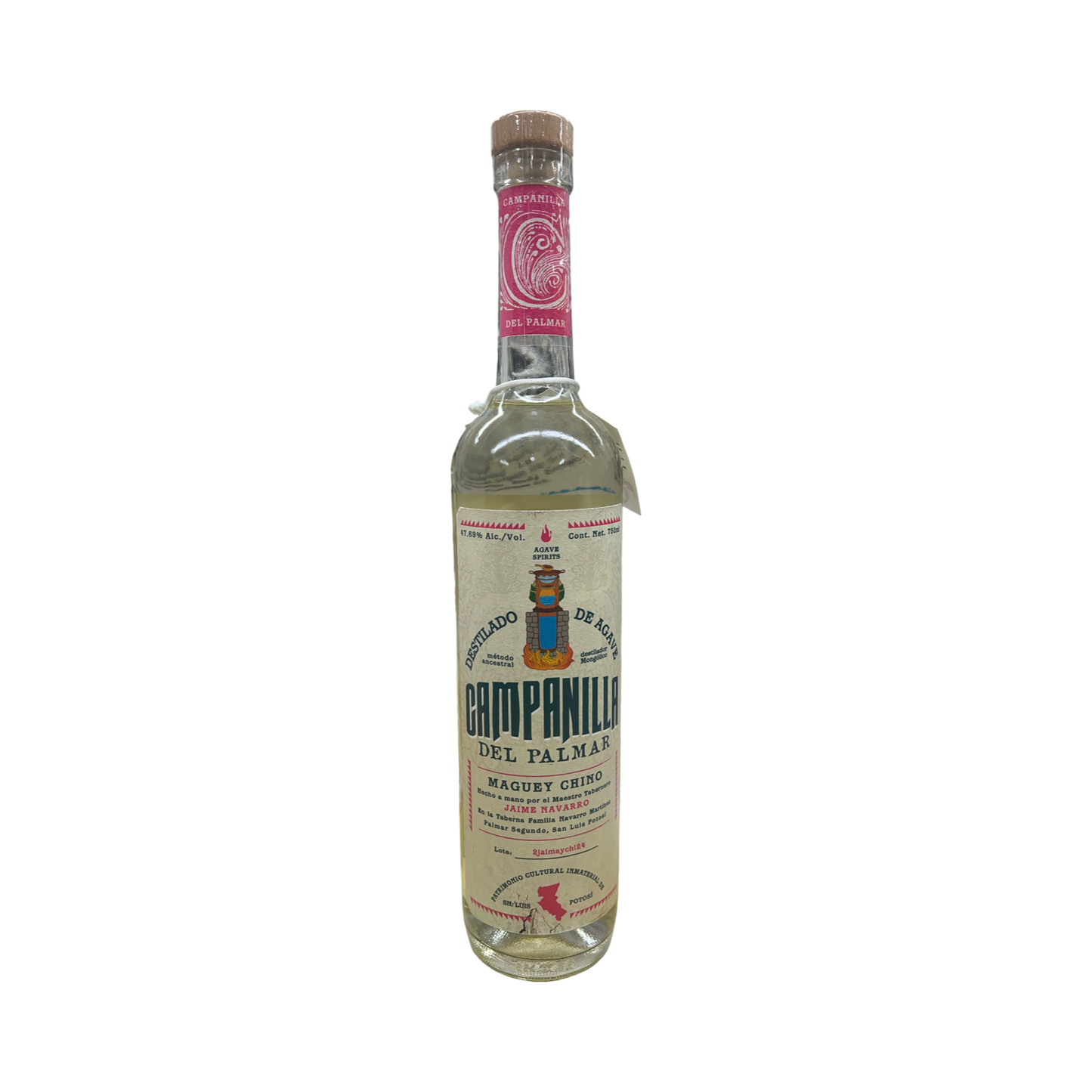 Campanilla Del Palmar Maguey Chino Jaime Navarro Mezcal (47.69%abv)