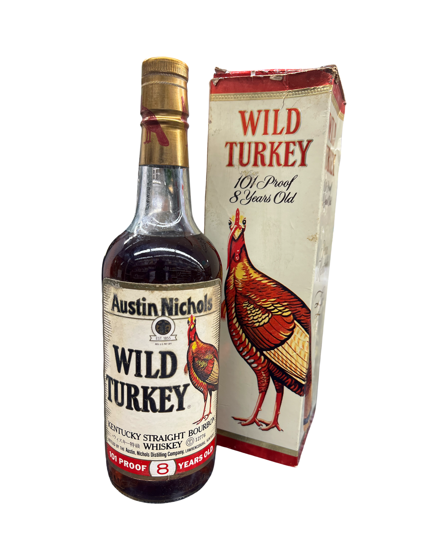 1987 Wild Turkey 8 Year Old Kentucky Straight Bourbon Whiskey