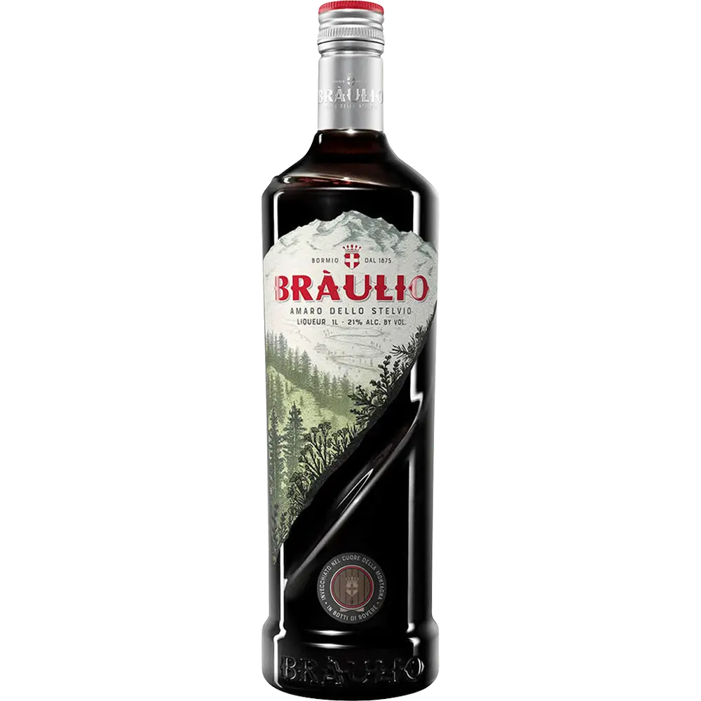 Braulio Bormio Amaro Alpino Liqueur 1Lt
