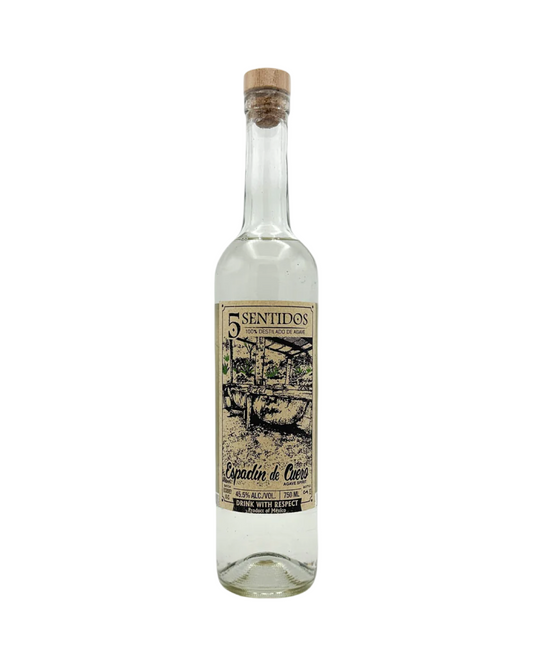 5 Sentidos Espadin De Cuero Mezcal 750ml