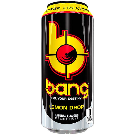 Bang Lemon Drop Energy Drink 16Oz