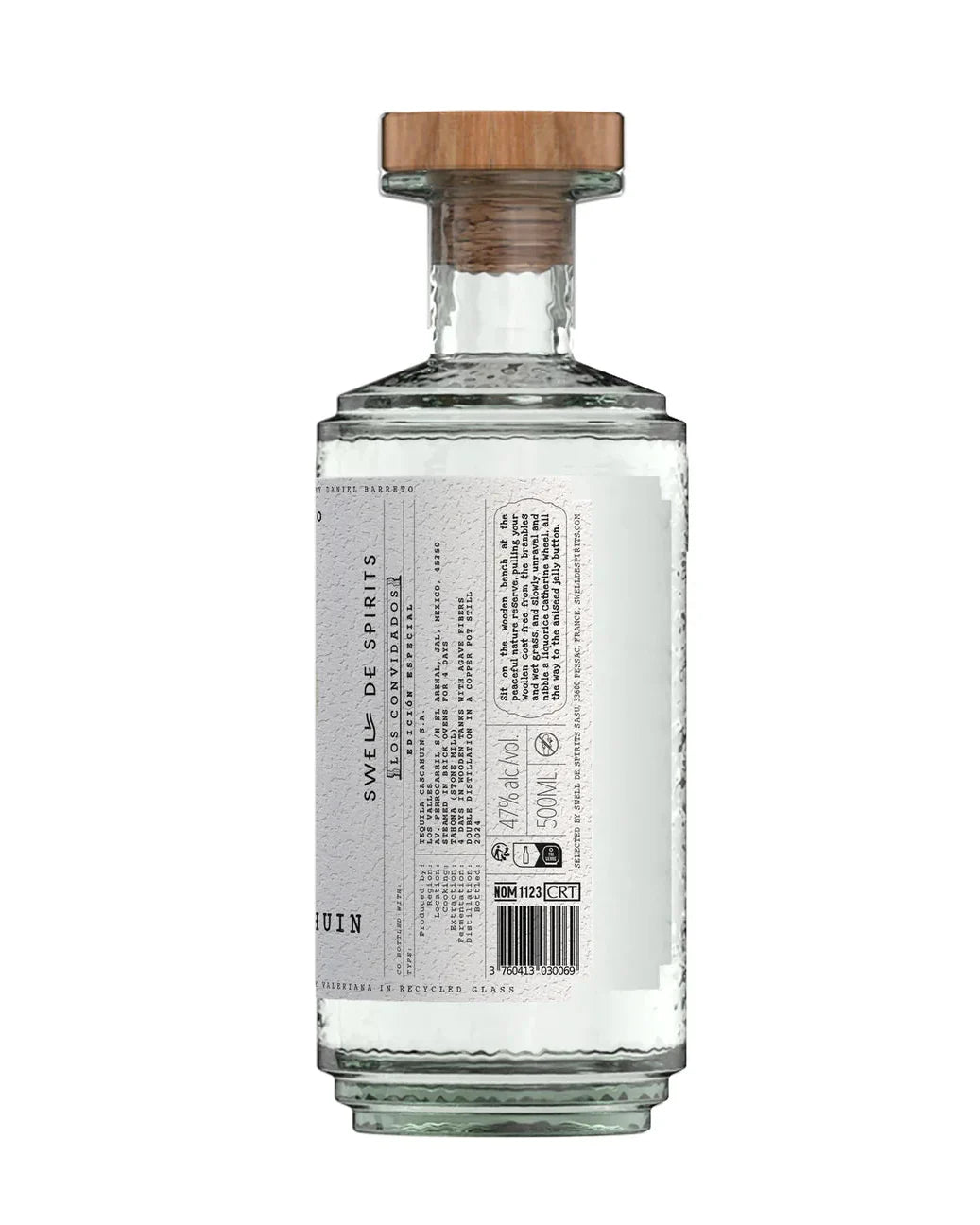 Swell de Spirits Cascahuin Los Convidados Blanco Tequila 500ml