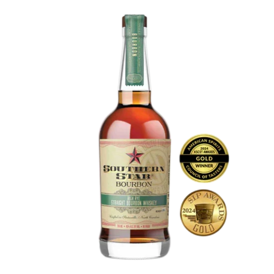 Southern Star High Rye Straight Bourbon Whiskey