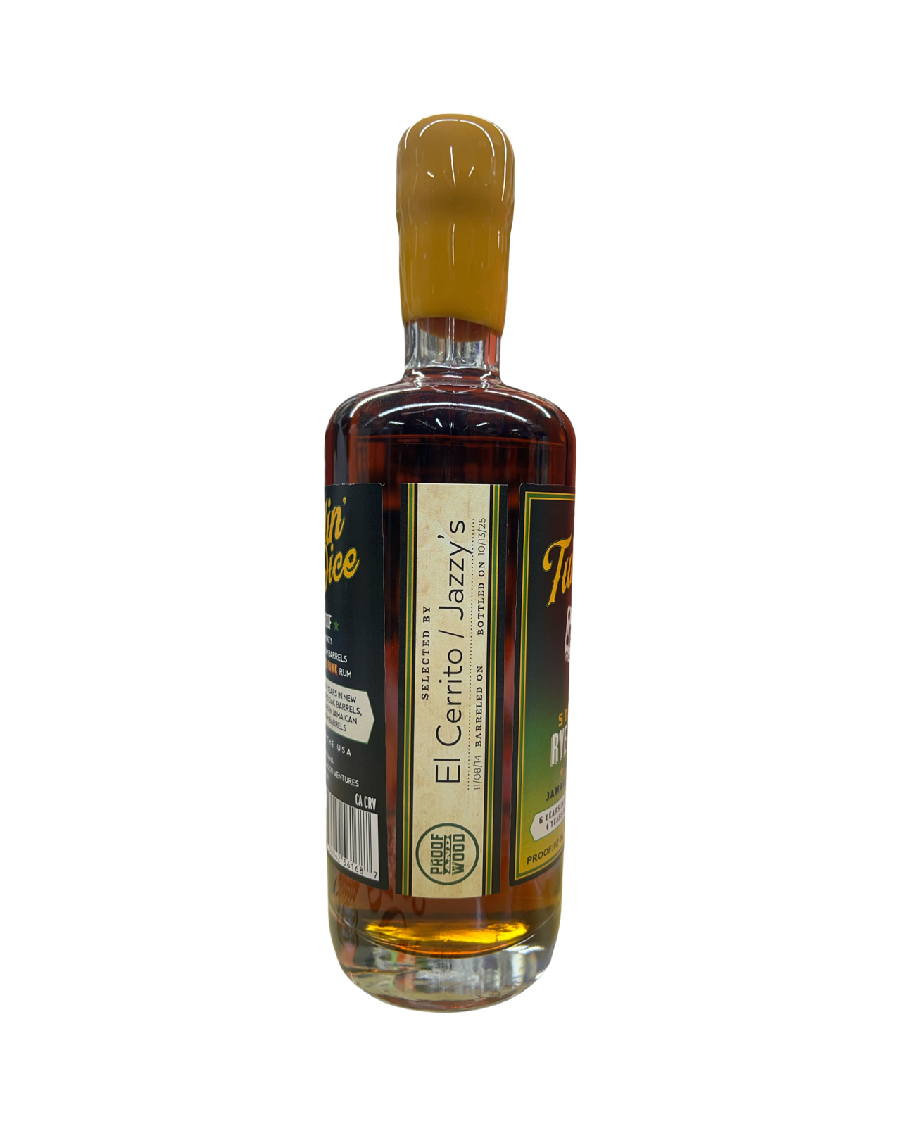 Deadwood Tumblin Dice Finished In Jamaican Rum Barrels Single Barrel El Cerrito Liquor Store Pick Straight Rye Whiskey