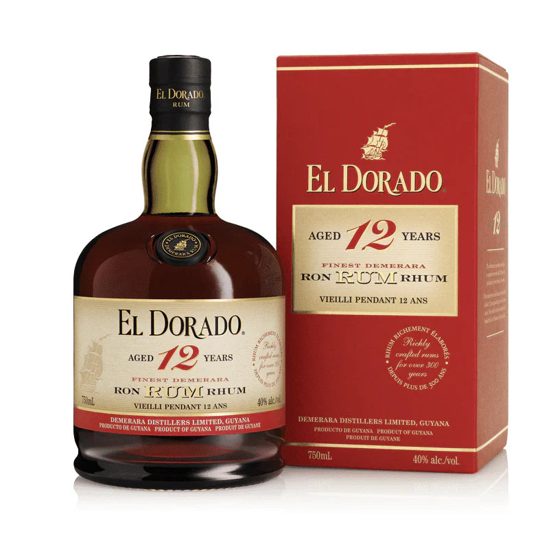 El Dorado 12 Year Old Rum 750ml