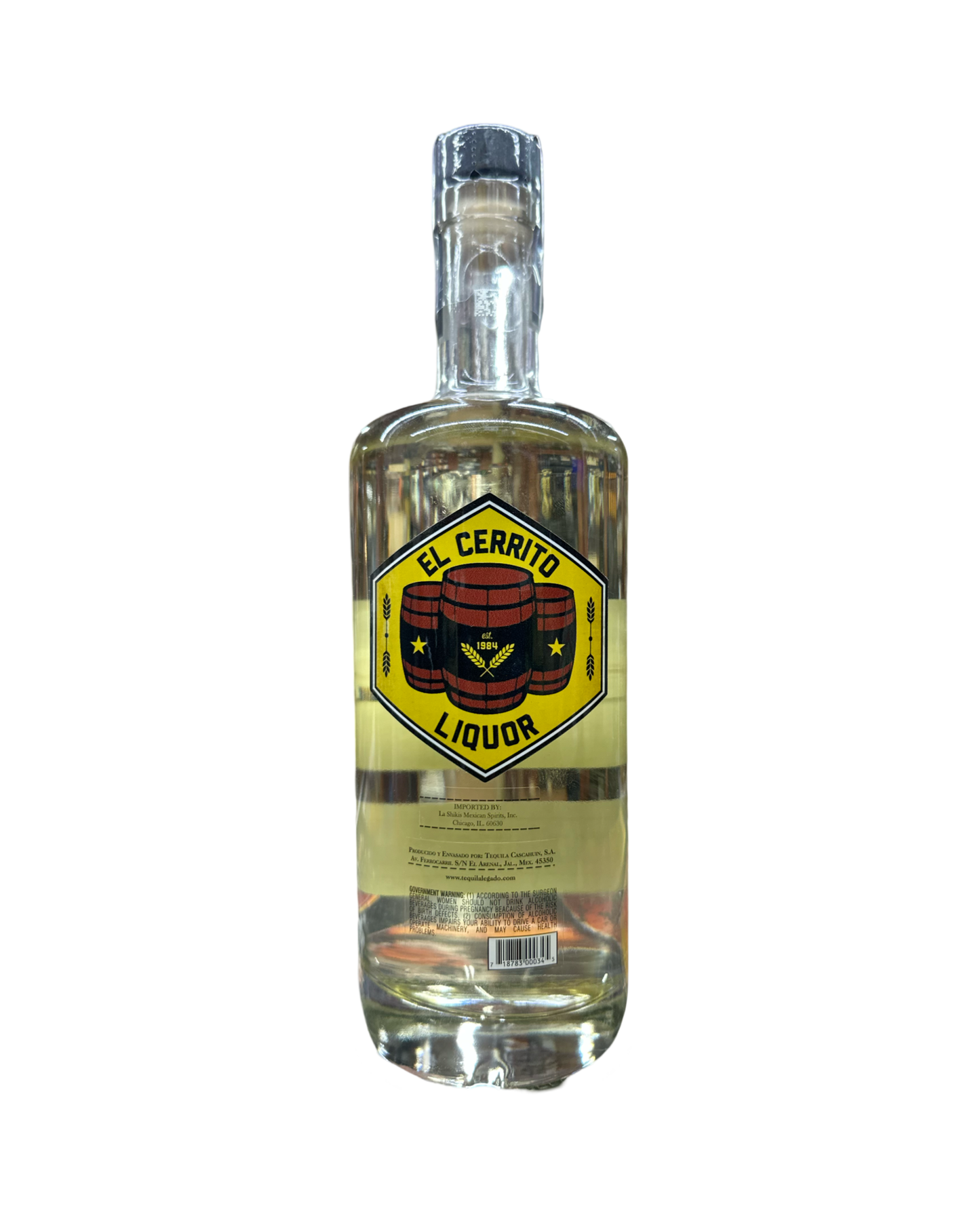 El Gran Legado De Vida Rested in French Oak Barrels Lote 557 Single Barrel No. #2 El Cerrito Liquor Store Pick Reposado Tequila 750ml