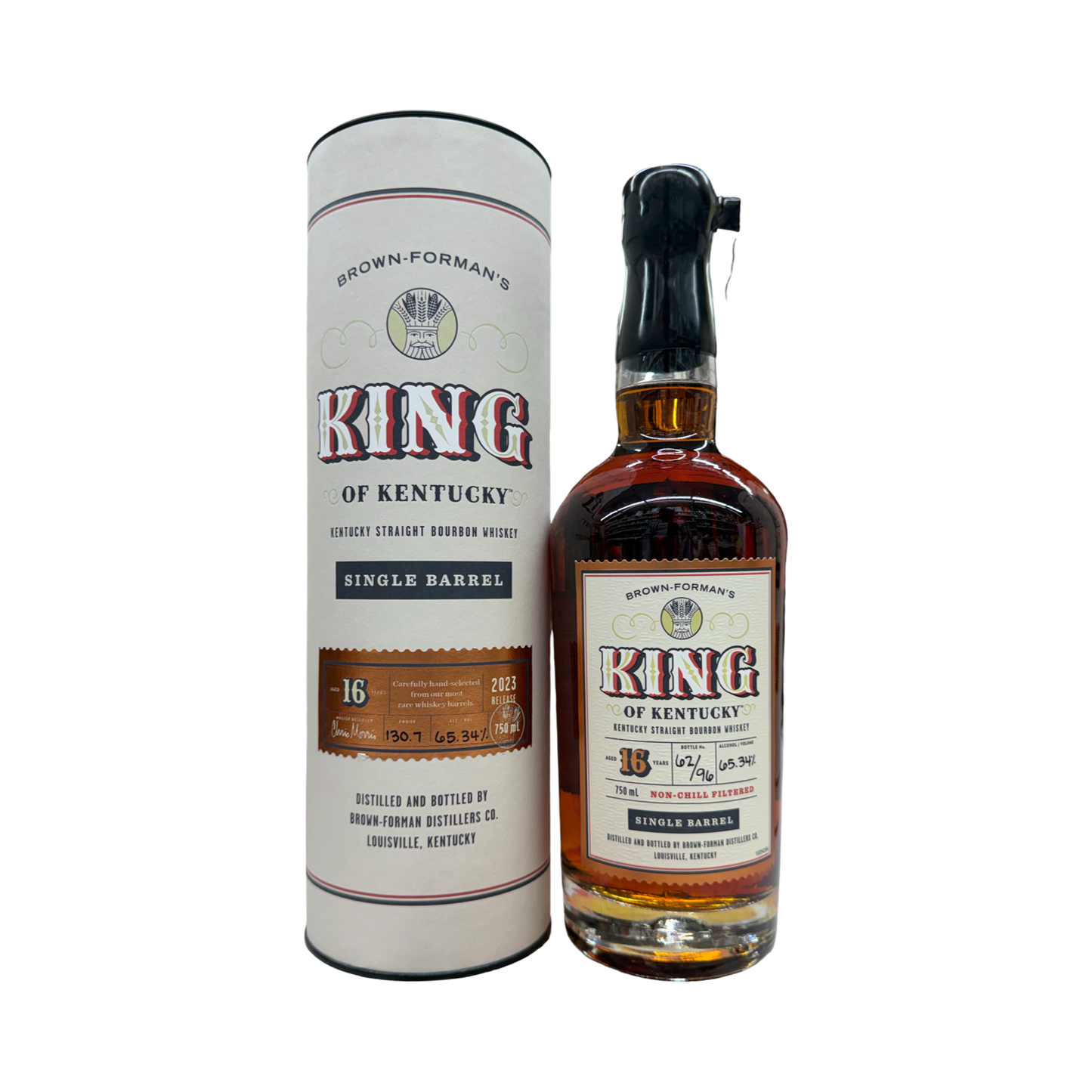 2023 Brown Formans King of Kentucky Single Barrel 17 Year Old 130.7 Proof Kentucky Straight Bourbon Whiskey