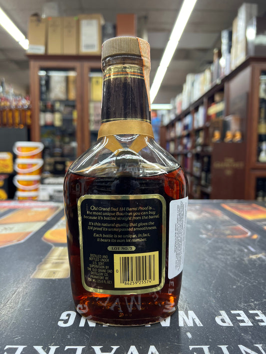 Old Grand-Dad 114 Barrel Proof Lot No.7 Kentucky Straight Bourbon Whiskey