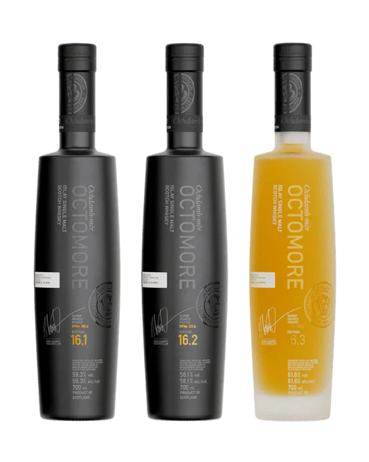 Bruichladdich Octomore 16 Series Bundle 3-Pack