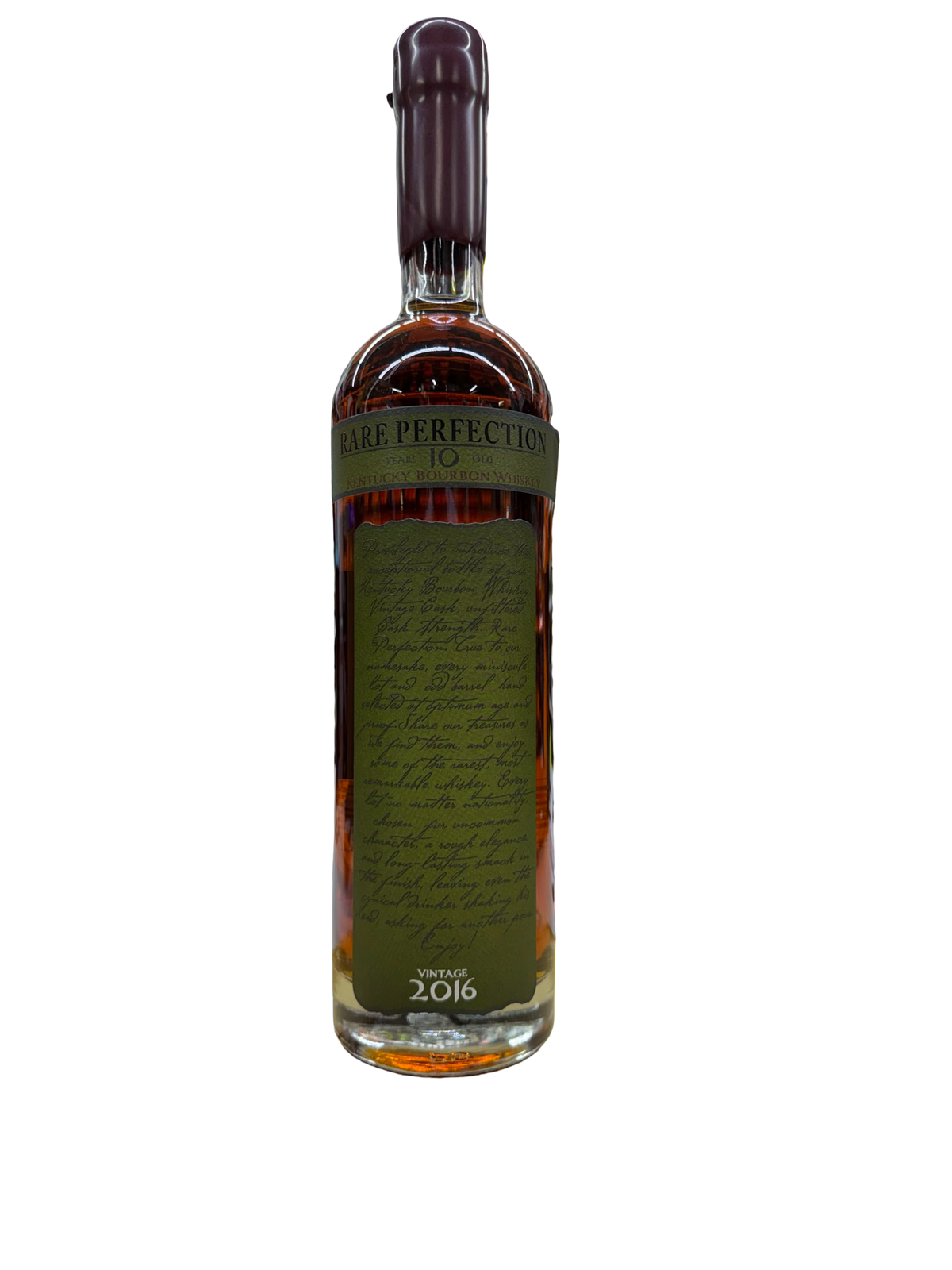 Rare Perfection 10 Year Old  Single Barrel #87 EL Cerrito liquor Store Pick Bourbon Whiskey 750ml