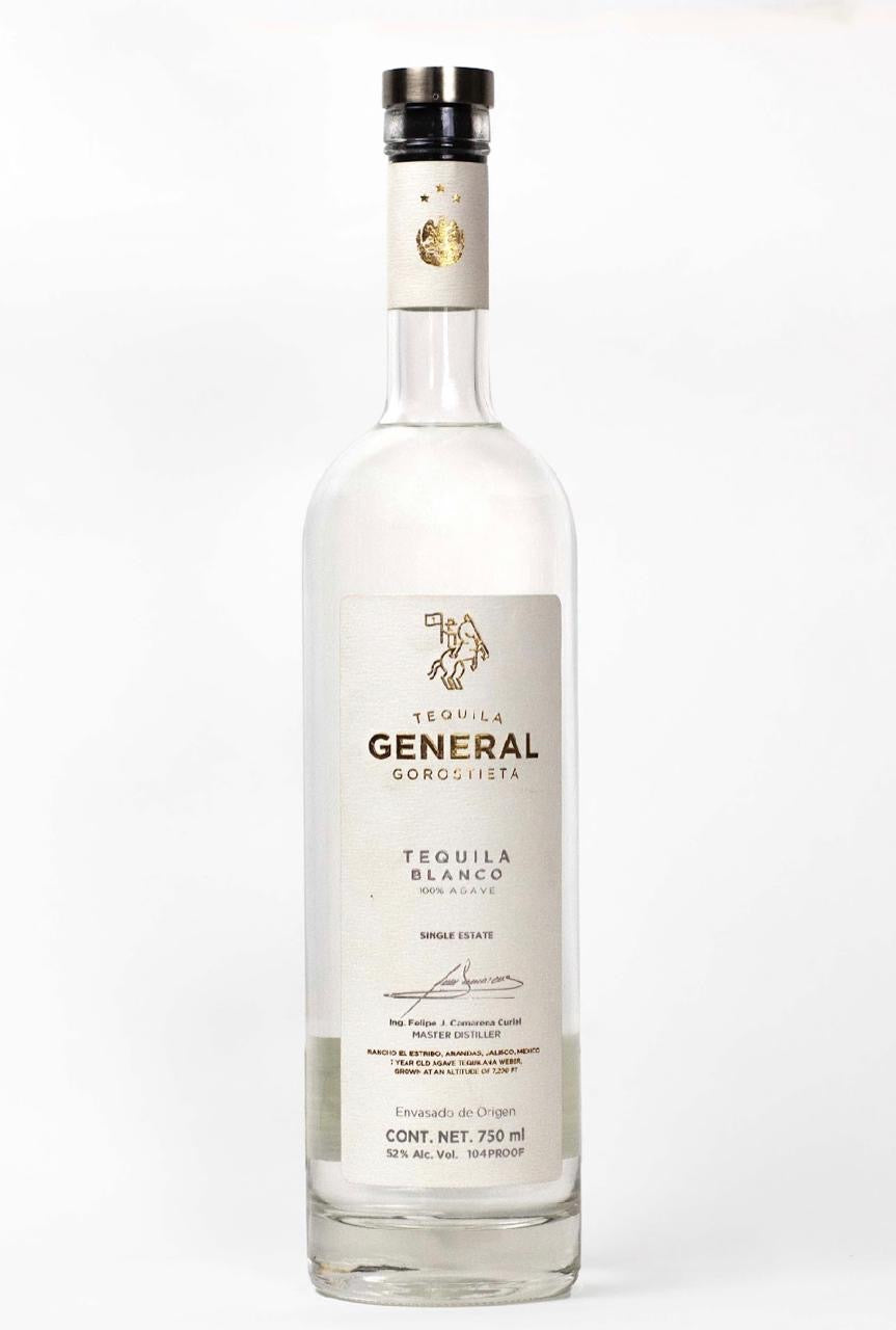 General Gorostieta High Proof Blanco Tequila 750ml