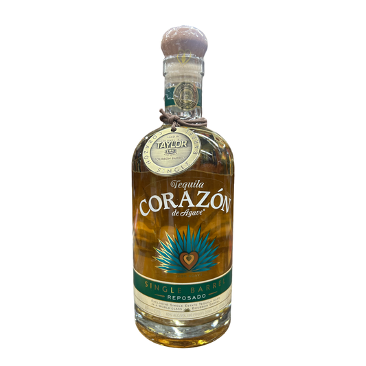 Corazon Tequila Single Barrel Aged in Colonial EH Taylor Bourbon Barrels Barrel Select Reposado 750ML