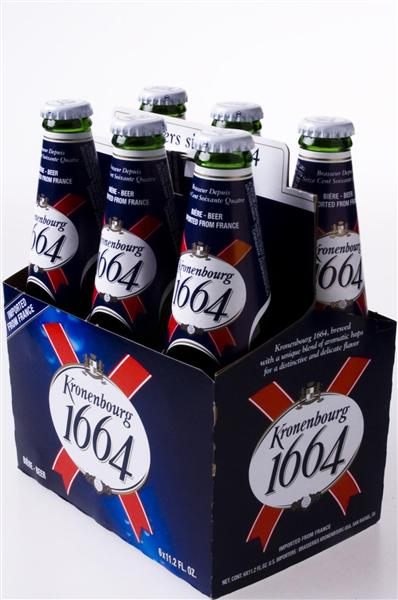 1664 Kronenbourg Lager 11.2-Oz Bottles 6-Pack