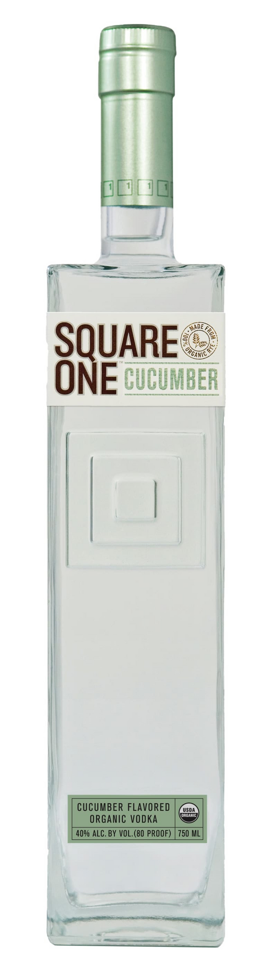 Square One Cucumber Flavored Organic Vodka 750ml