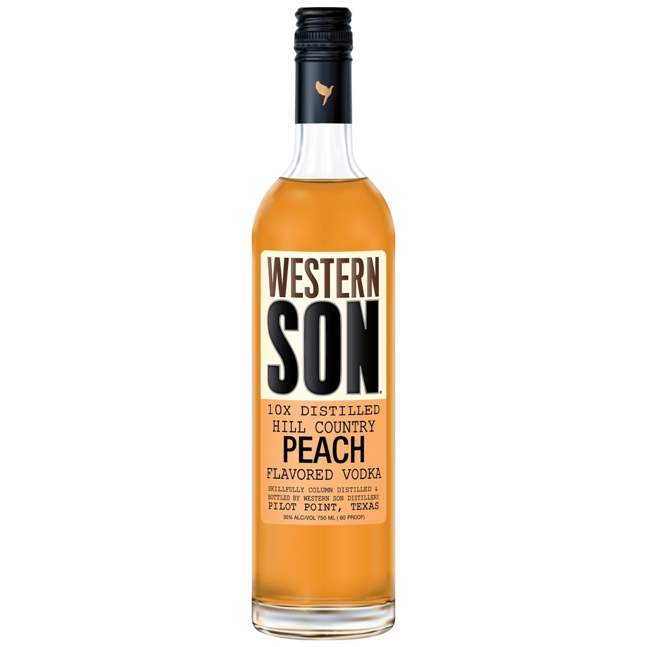Western Son Hill Country Peach Vodka 750ml