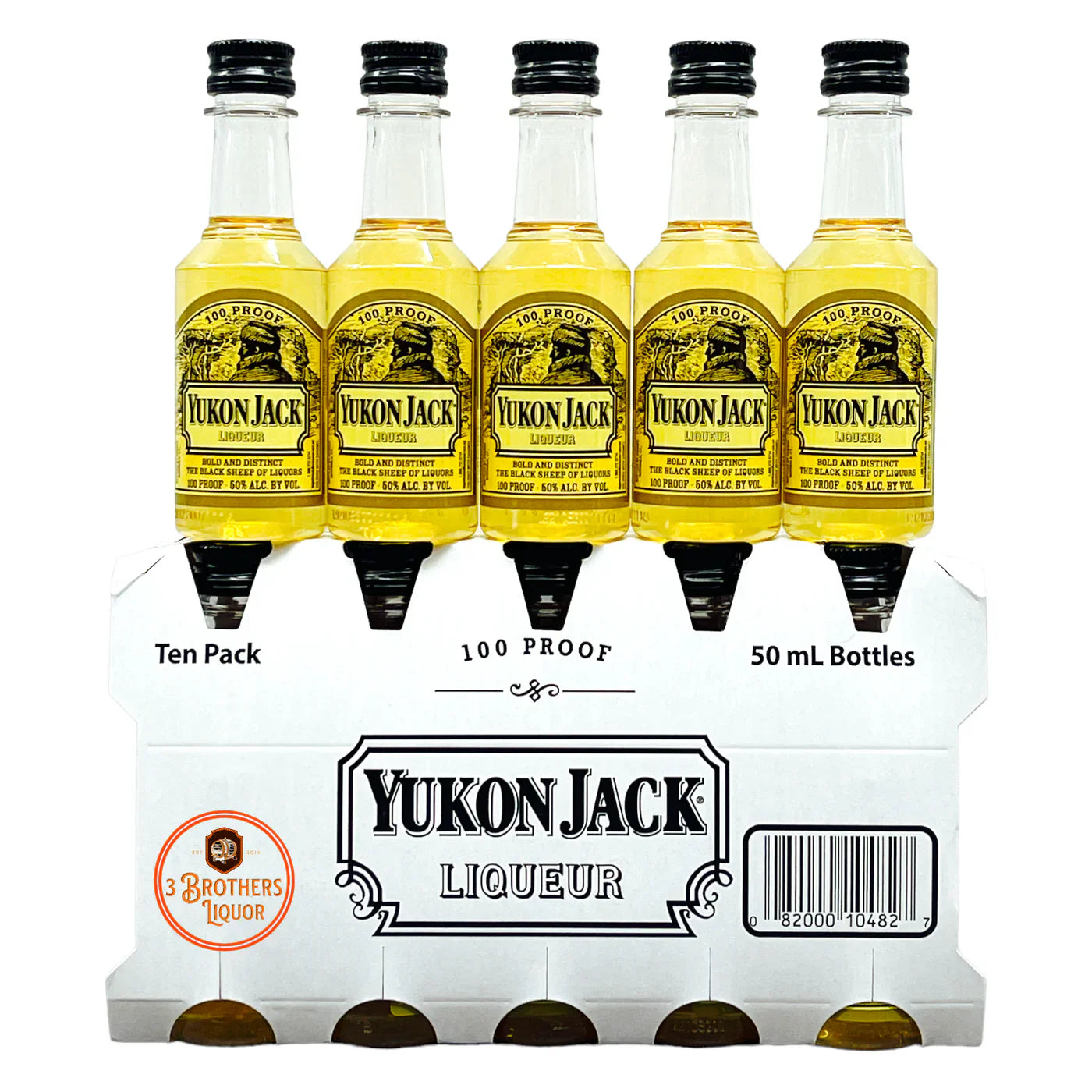 Yukon Jack Liqueur Mini Shots (10 Of 50ML)