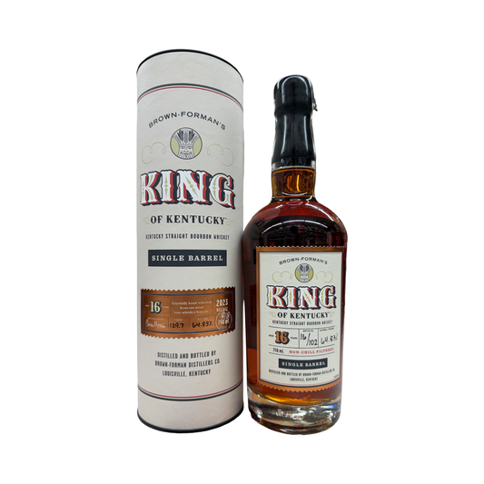2023 Brown Formans King of Kentucky Single Barrel 17 Year Old 129.7 Proof Kentucky Straight Bourbon Whiskey