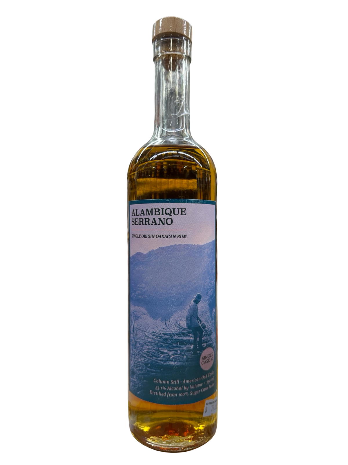 Alambique Serrano Single Cask #2 — Single Origin Oaxacan Rum 53.1%ABV