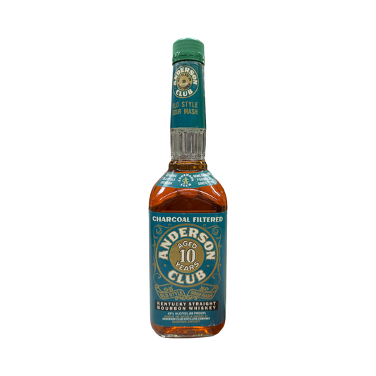 Anderson Club 10 Year Old Kentucky Straight Bourbon Whiskey 750ml