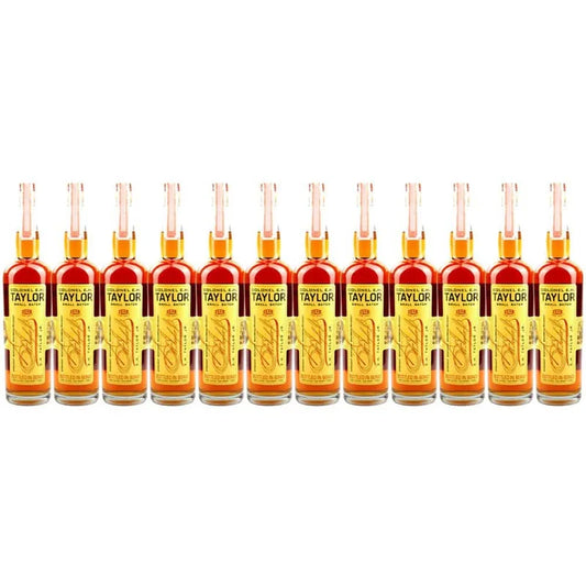 Colonel E.H. Taylor Jr. Small Batch Bourbon Whiskey 750ml Bundle 12-Pack