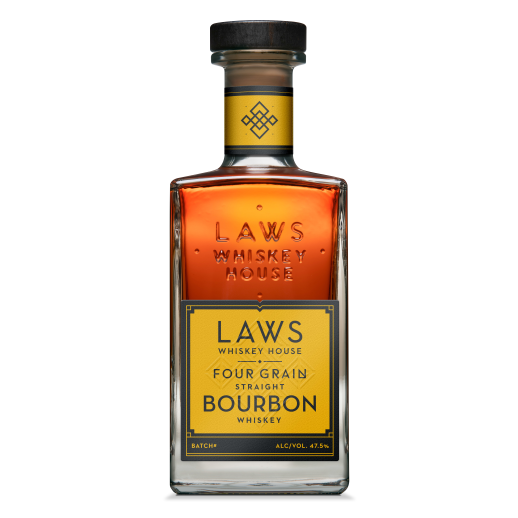 A.D. Laws Four Grain Straight Bourbon Whiskey 750ml