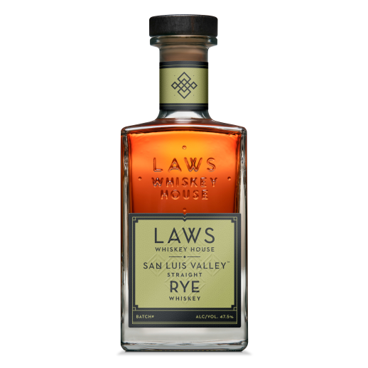 A.D. Laws San Luis Valley Straight Rye Whiskey 750ml
