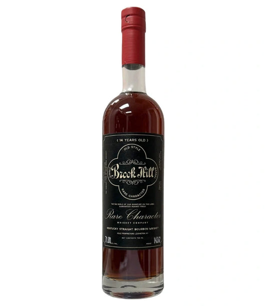 RARE CHARACTER BROOK HILL 'PULLED TOGETHER' 14 YEAR BOURBON 143.62 PROOF