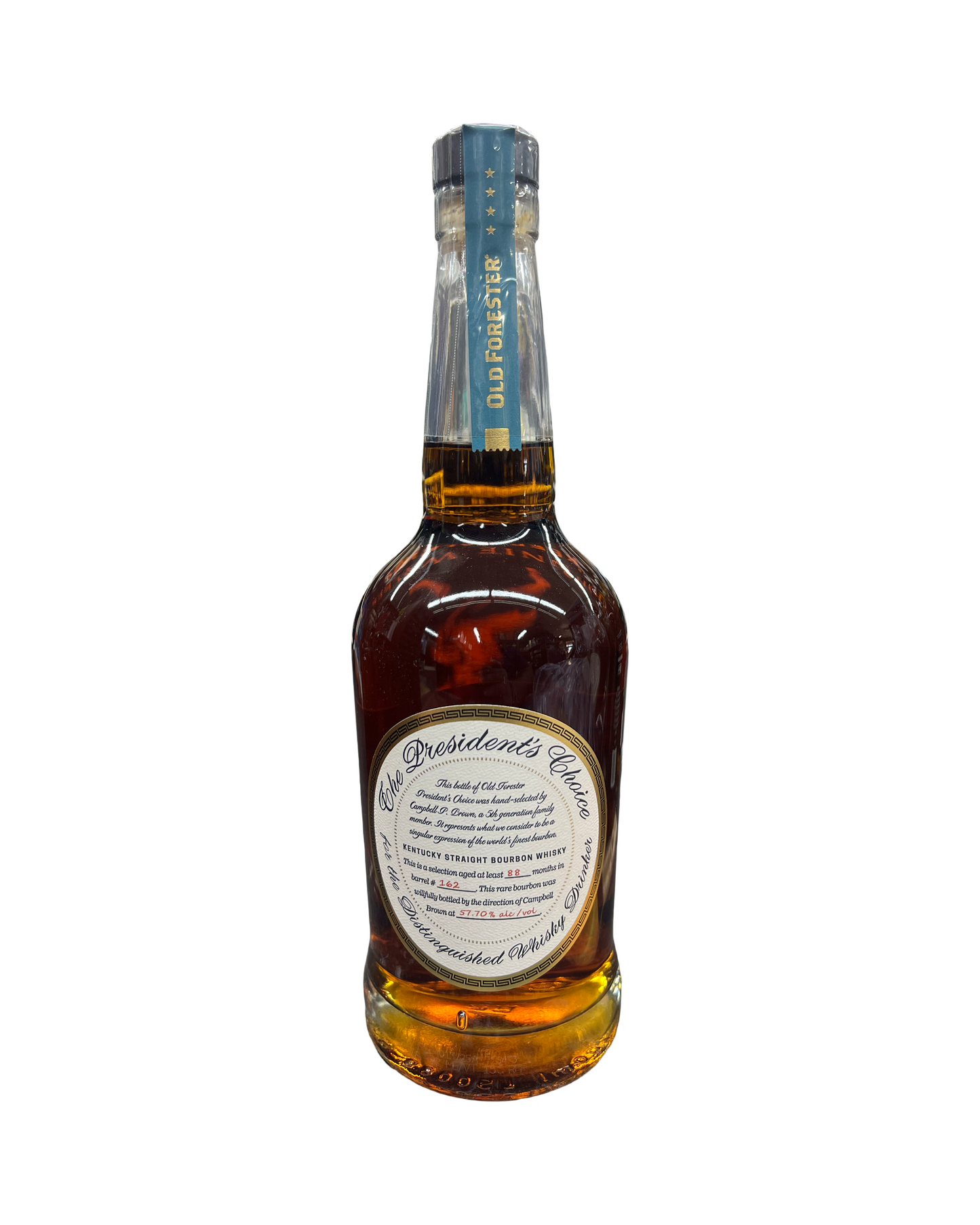 Old Forester The President's Choice Bourbon Whiskey