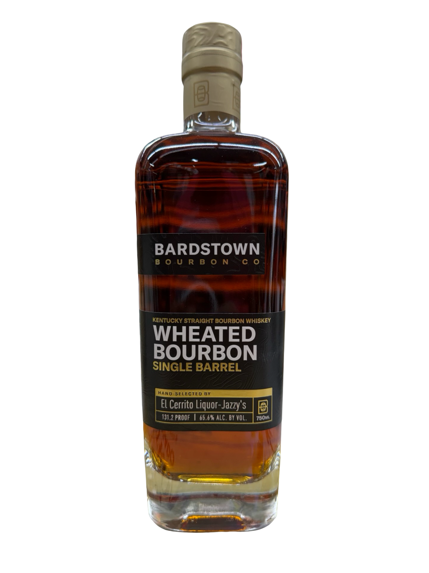 Bardstown Bourbon Co. Wheated Bourbon Single Barrel El Cerrito Liquor – Jazzy’s Private Selection 131.2 Proof | Barrel Strength