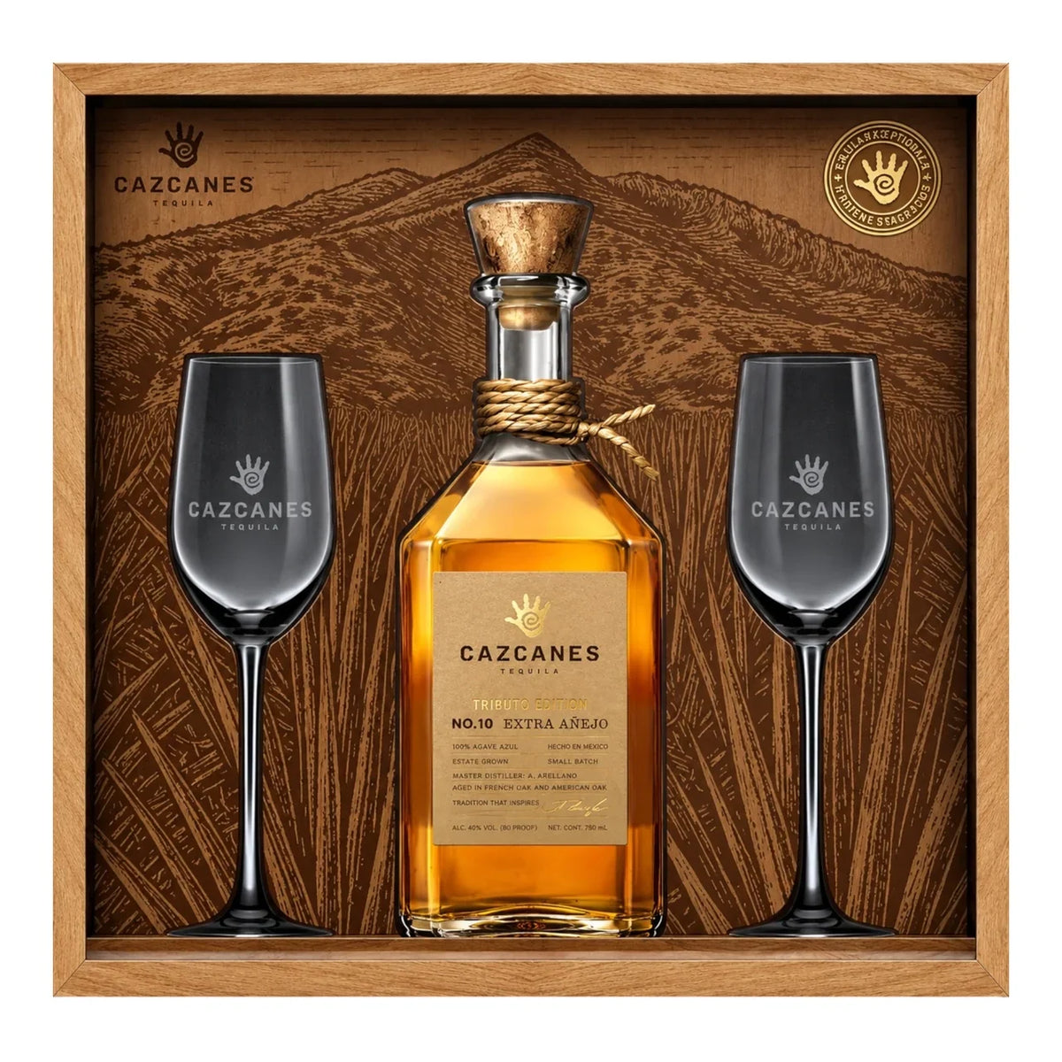 Cazcanes No. 10 Tribute Edition Extra Anejo Tequila 750ml (Pre-Order)