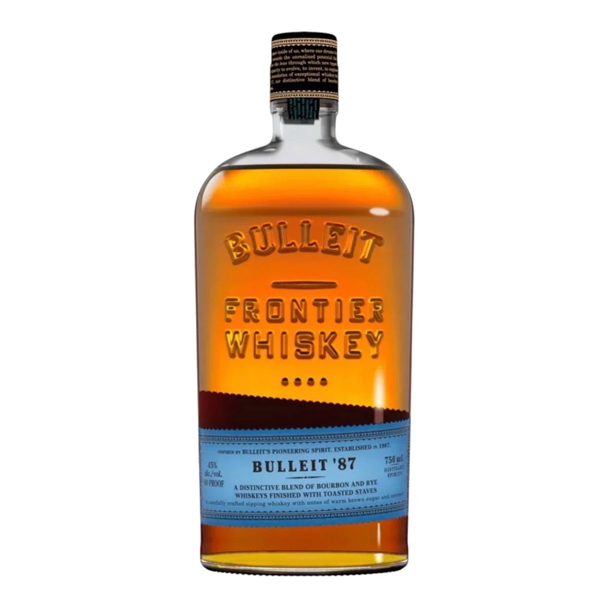 Bulleit '87 Toasted Staves Finish Bourbon & Rye Whiskey
